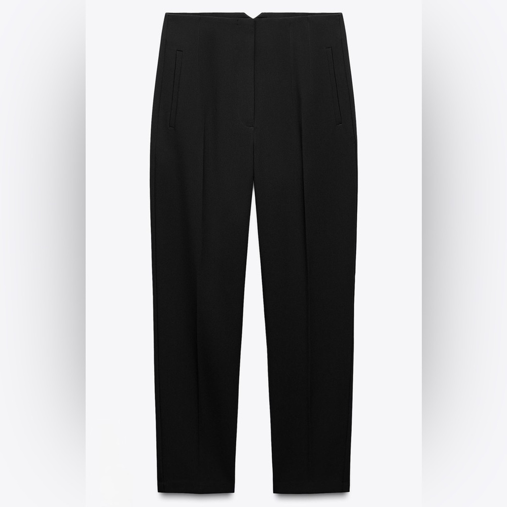 Zara Black High Waisted Pants Size M